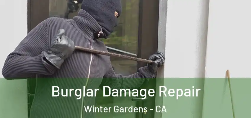 Burglar Damage Repair Winter Gardens - CA