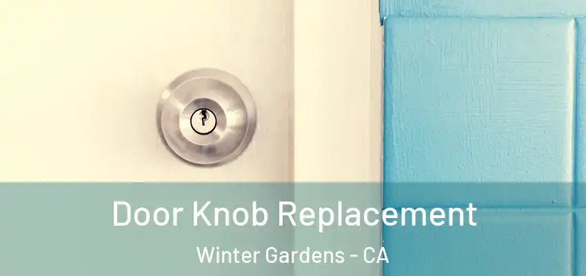  Door Knob Replacement Winter Gardens - CA