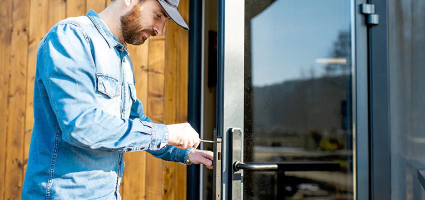 Frameless Glass Storefront Door Locks Replacement in Winter Gardens, CA