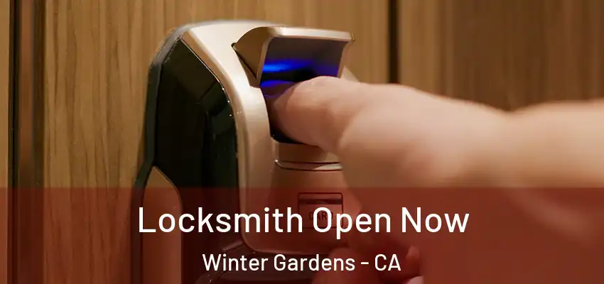  Locksmith Open Now Winter Gardens - CA